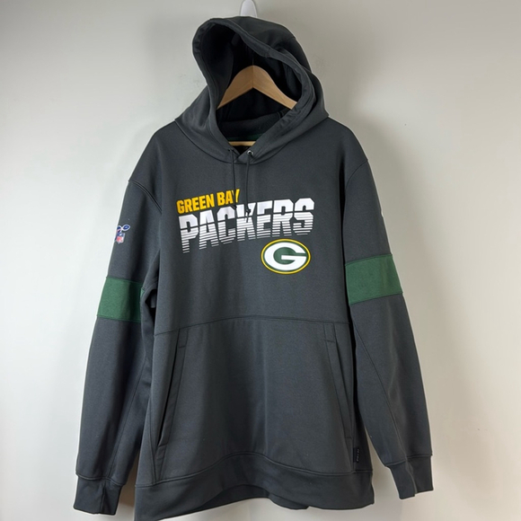 Nike Green Bay Packers Sports Fan Sweatshirts Size 2XL - Picture 1 of 8